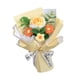 thumbnail image 2 of Ramo De Flores Artificiales De Ganchillo Para Boda, Hecho A Mano, De Punto, Amarillo, 2 of 5