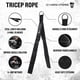 thumbnail image 2 of Cable de fijación para tríceps Gymreapers Multi-Workout, 2 of 8