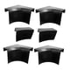 thumbnail image 5 of 6 piezas de revestimientos de mesa de billar, revestimientos de bolsillo para mesa de billar, 4 esquinas, para mesa de billar Snooker (negro), 5 of 5