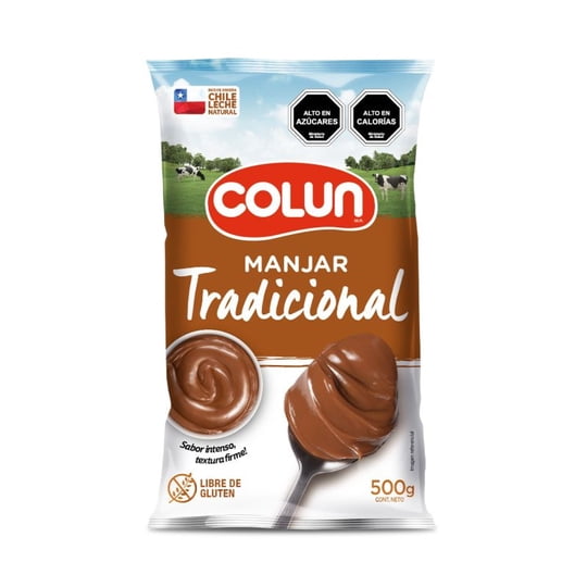 Manjar Bolsa 500 g Colun