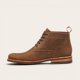 thumbnail image 4 of Botin de Cuero Casual Hombre Llaima OLKI - Café Camel marron 39, 4 of 8