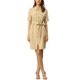 thumbnail image 1 of INSPIRE CHIC Vestido Safari de Mujer para Regreso a Clases de Verano con Cuello, Botones, Algodón y Cinturón, Talla L, Caqui, 1 of 7