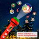 thumbnail image 2 of Toch Light and Projecto, Christmas Flashlight Projecto fo Kids 2 Set Cute Kids Projecto Flashlight con 24 Patterns Rotary Slide Button Battery Christmas Gifts for Kids, 2 of 7