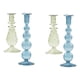 thumbnail image 4 of 4 Uds Candelabro De Cristal Soporte Candelabro Decoración Comedor Navidad, 4 of 5