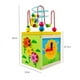 thumbnail image 2 of Cubo Didáctico Juguete De Madera Bebe Infantil, 2 of 3