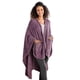thumbnail image 1 of Manta poncho portátil Berkshire Primalush de felpa, morado, 1 of 7