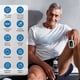 thumbnail image 2 of Oxímetro de pulso Vibeat Bluetooth Fingertip con frecuencia de pulso, 2 of 9