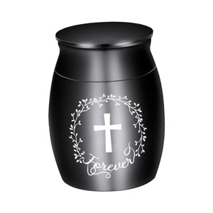 Ioensy - Urna Para Mascotas Perros Funerarios Urnas Decorativas Urnas De Recuerdo Para Gatos Perros Pequeños Conejito Negro