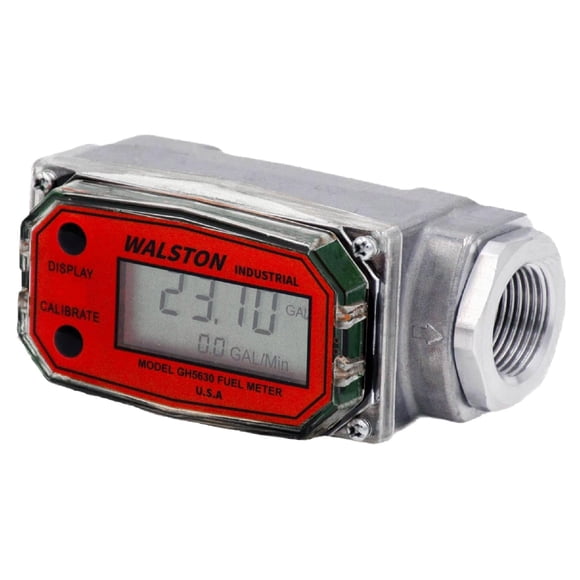Medidor de Flujo de Combustible Walston Industrial 3/4" NPT 3-30 GPM