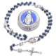 thumbnail image 2 of Collar de rosarios SZQCZB con cruz católica con crucifijo para mujer, 2 of 6