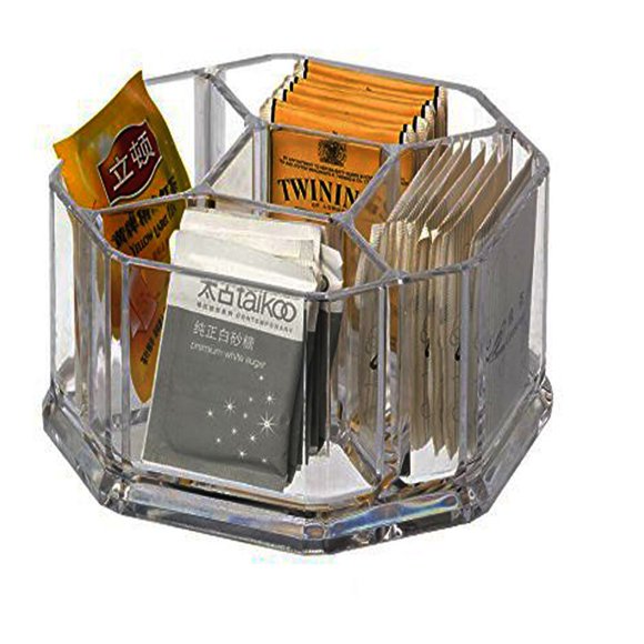 Soporte acrílico para bolsitas de té Yakri YTBH-002 para cocina/hogar