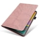 thumbnail image 3 of Funda con relieve del Árbol de la Vida para tablet Samsung Galaxy Tab A9 Plus con soporte, ranuras para tarjetas y soporte para lápiz óptico. Oro, 3 of 6