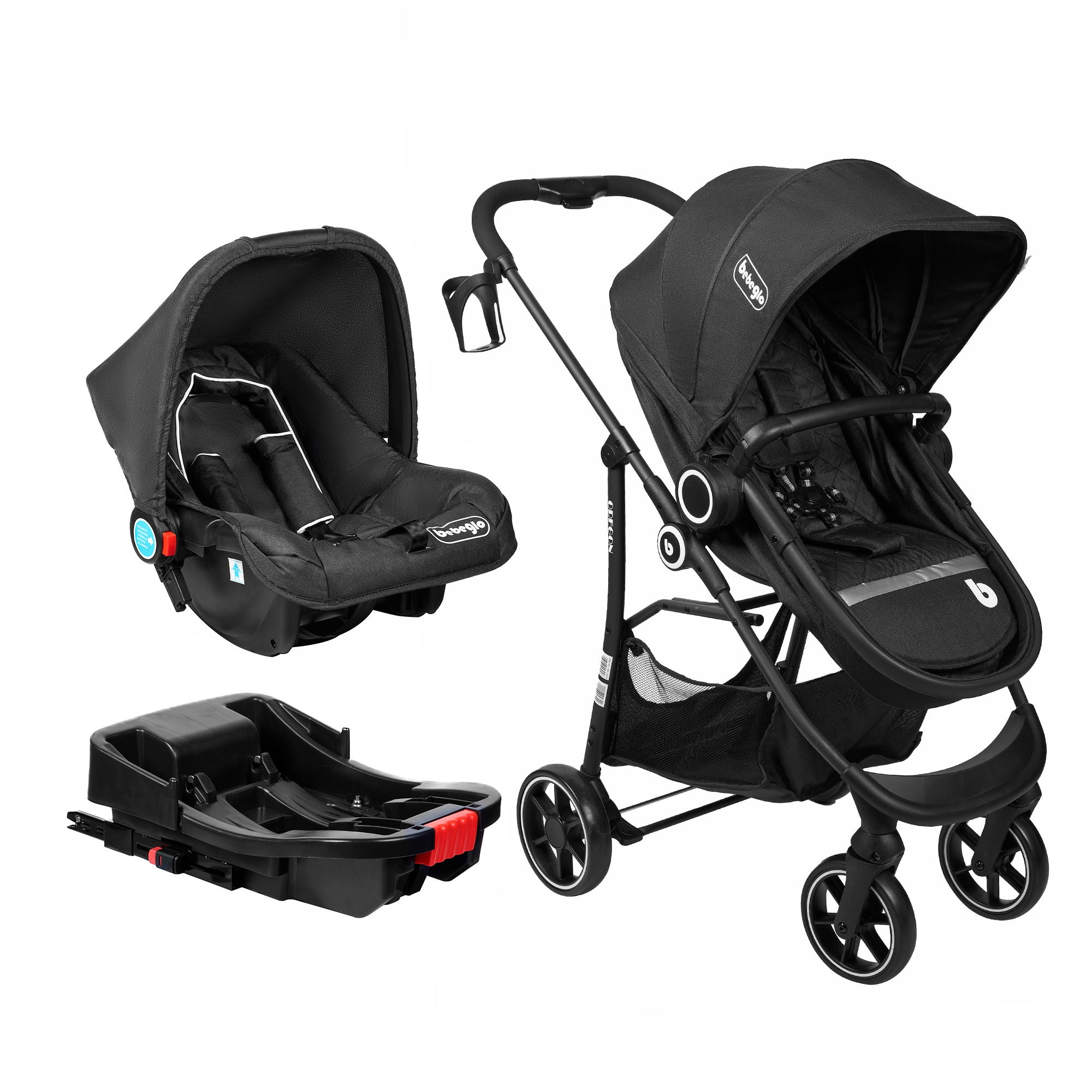 Coche Travel System Isofix Oregon RS-13553 Negro