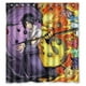 thumbnail image 1 of Cortina de ducha Uzumaki Naruto VS Uchiha Sasuke, juego de cortina de baño con ganchos, tamaño 66 x 72 pulgadas, 1 of 3
