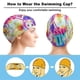 thumbnail image 3 of Fall Guys Gorro de Natación de Licra, Gorro de Baño de Tela Cómoda, Gorro Elástico Antideslizante para Hombres, Mujeres y Niños, 3 of 6