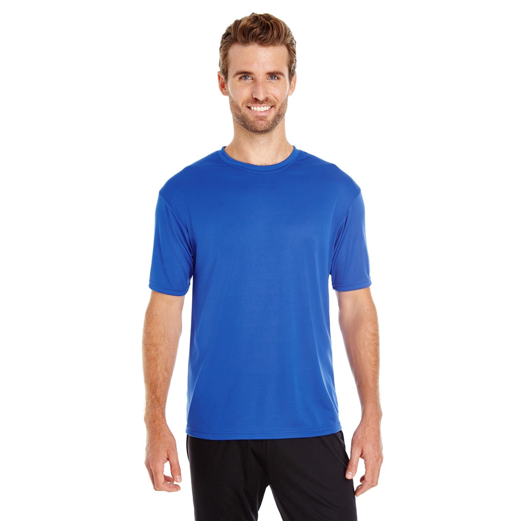 Camiseta C2 Sport Performance Para Adultos, Color Azul Real, Talla S