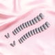 thumbnail image 3 of Press On Nails JOYVVEW Cuadrado corto gris oscuro para mujer, 3 of 7