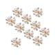 thumbnail image 4 of 10 Botones De Cuentas De Diamantes De Imitación Con Reverso Plano Para Accesorios De Ropa, 4 of 5