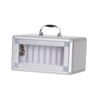 Bothyi - Gabinete De Almacenamiento Para Teléfono Montado En La Pared, Resistente, Para Oficina, Aula, Soporte Para Teléfono Inteligente