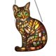 thumbnail image 1 of Atrapasue?os Colgante De Acrílico 2D Con Forma De Gato, Arte De Pared Para Sala De Juegos, Porche Y Balcón, 1 of 5