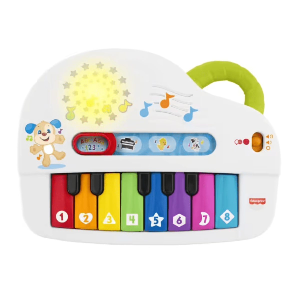 Fisher Price - Juguete Ríe Y Aprende Perrito Piano Sonidos.