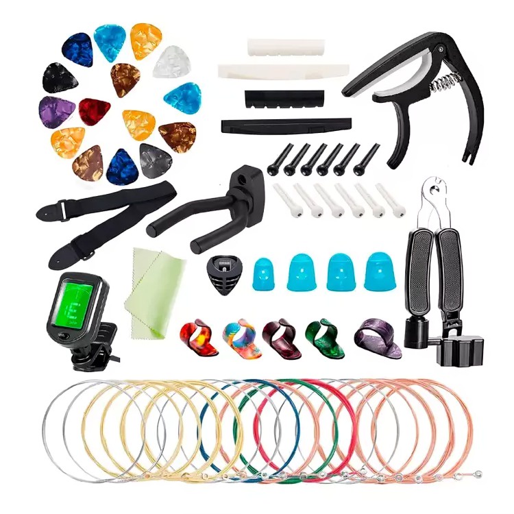 Genérico - Kit 65 Pcs Herramientas De Reparacion Para Guitarra Acustica