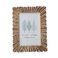 Bothyi - Marcos De Fotos Elegantes Soporte De Imagen De Metal Para El Hogar Dormitorio Sala De Estar 6 Pulgadas