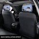 thumbnail image 3 of Félix el Gato Funda Protectora Universal para Reposacabezas de Coche, Funda Elástica para Reposacabezas de Asiento de Auto, Funda de Tela Antipolvo, Accesorios de Interior 2 Piezas, 3 of 6