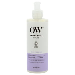 Organic Works - Loción Hidratante Diaria Para Manos Y Cuerpo - Lavanda De Para Mujer - Loción Corporal