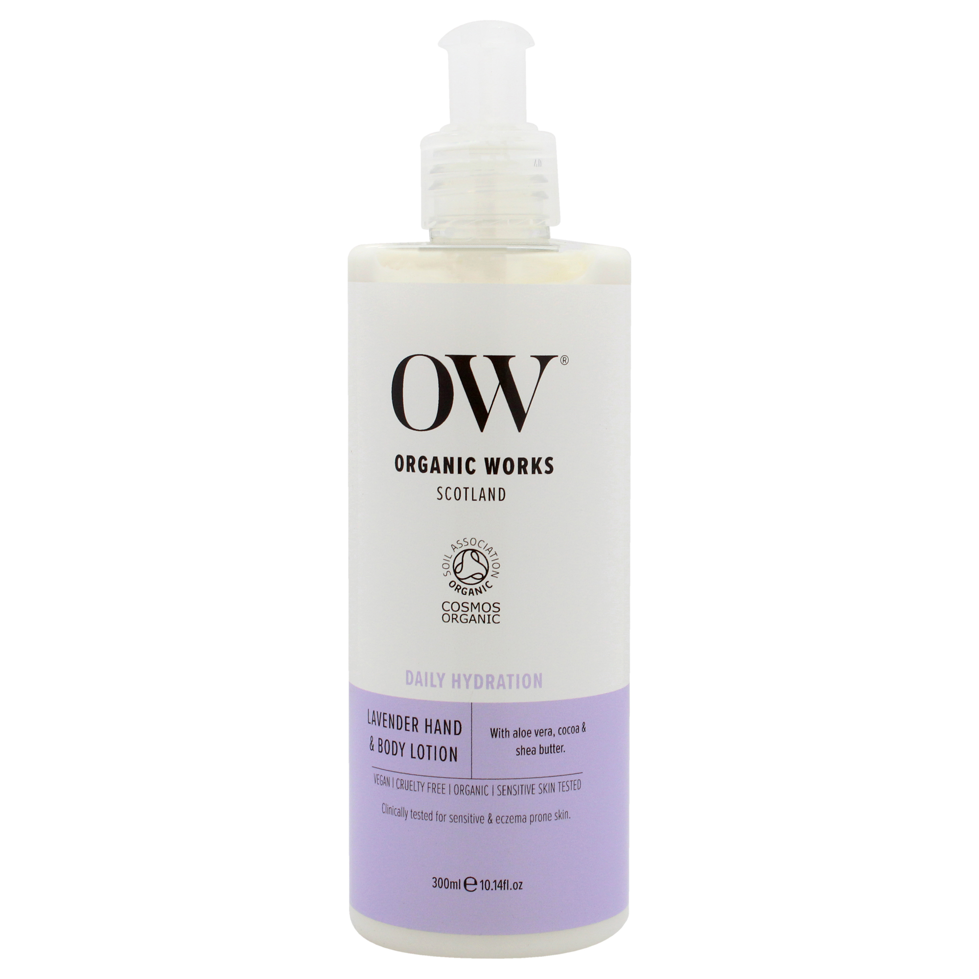 Organic Works - Loción Hidratante Diaria Para Manos Y Cuerpo - Lavanda De Para - Loción Corporal