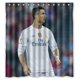 thumbnail image 1 of Cortina de ducha con diseño de Cristiano Ronaldo 18, juego de cortinas de baño con ganchos, tamaño 66 x 72 pulgadas, 1 of 3