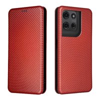 Funda Flip Para Foxdock Motorola Moto G75 - Funda Magnética De Negocios, Funda Protectora Delgada