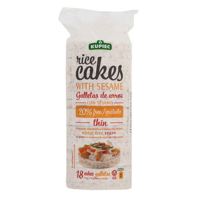 Galletas De Arroz Con Sésamo Bolsa 90 G Kupiec