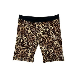 Samia - Calza Biker Animal Print Xl