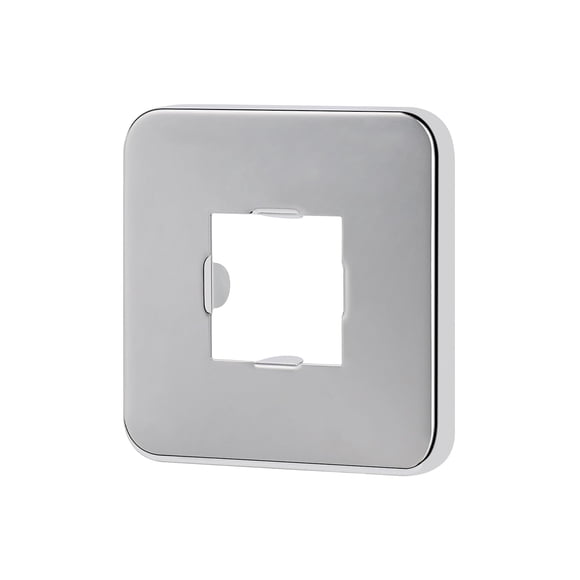 Brida para brazo de ducha BathAce de acero inoxidable cromado de 2 cm