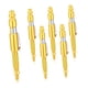 thumbnail image 5 of 6 Tapones De Aluminio Tipo I/m De 1/4" Para Soplado De Aire, Para Craftsmen, Dorados, 5 of 5