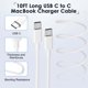 thumbnail image 4 of Cargador ProTV Solutions para Mac Book Pro/MacBook Air USB C 96 W, 4 of 7