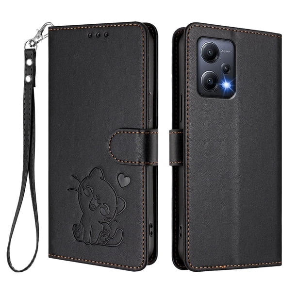 Funda Billetera Magnética para Xiaomi POCO X5, Negro