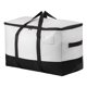 thumbnail image 1 of REGALWOVEN Almacenamiento de Ropa, Bolsas de Almacenamiento Plegables, Bolsas de Mudanza para Organizar Ropa, Edredón, Organizadores de Armario con Asas Blanco-Negro 1Pcs, 1 of 6