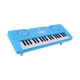 thumbnail image 3 of 37 Teclas Teclado De Piano Eléctrico Portátil Juguetes Educativos Para Regalos Al Aire Libre Azul, 3 of 5