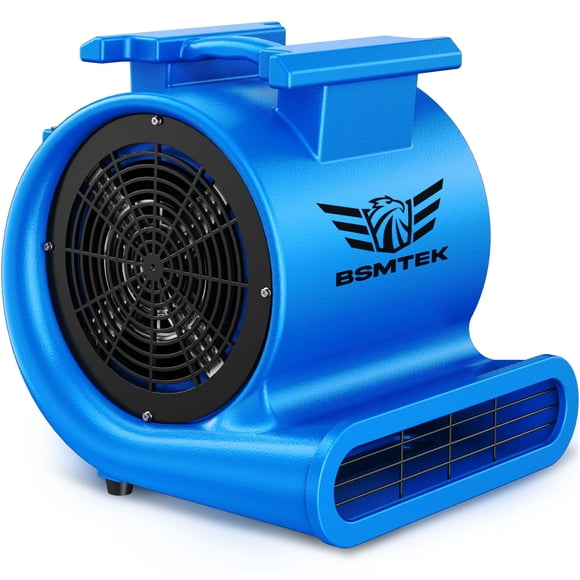 Ventilador industrial de aire BSMTEK 1.5 HP 10000 CFM 3 velocidades 4 ángulos