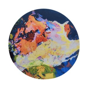 Bothyi - La Alfombrilla Para Plato Giratorio, 3Mm De Espesor, 12 "", Mejora El Sonido, Color Mezclado