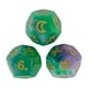 thumbnail image 2 of 3 Uds Dados De Constelación Dados De Astrología Para Juego De Mesa KTV Juego De Rol Verde Y Dorado, 2 of 3