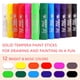 thumbnail image 2 of Palitos de pintura TBC The Best Crafts, 12 colores clásicos para niños, 2 of 6