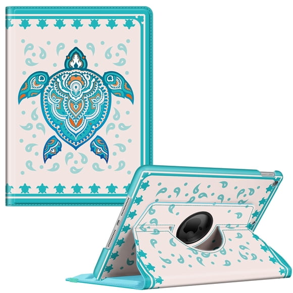 Funda giratoria Fintie para iPad de 9ª, 8ª y 7ª generación de 10,2 pulgadas, color verde