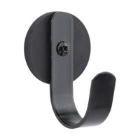 Bothyi - Gancho Para Colgar Guirnaldas Soporte Portátil Para Coronas Para Exteriores Abrigo De Metal Puerta De Entrada