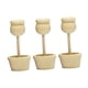 thumbnail image 3 of Juego De 3 Macetas De Madera Sin Terminar Para Decorar Tu Fiesta, Estilo Cafetería, Con Adornos De Madera Sin Terminar., 3 of 5