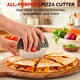 thumbnail image 4 of Rueda cortadora de pizza UHIYEE 4.3, hoja grande de acero inoxidable 304, 4 of 8