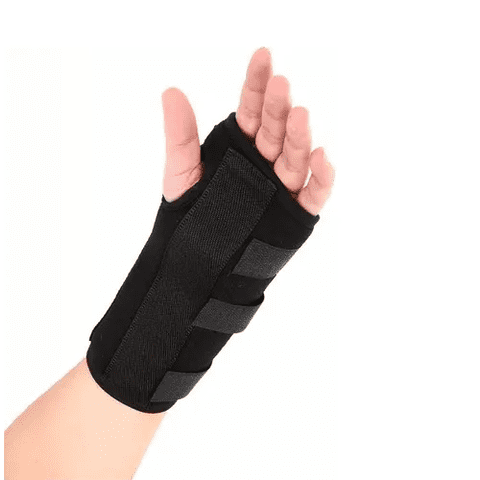 Genérico - Par Inmovilizador Muñeca Ferula Muñeca Tunel Carpiano Negro