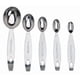 thumbnail image 4 of Juego de cucharas medidoras Cuisipro Silver Standard de acero inoxidable, 4 of 4